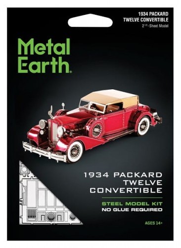 Metal Earth Fascinations Packard Twelve Convertible 1934 Kabriolet Model do składania