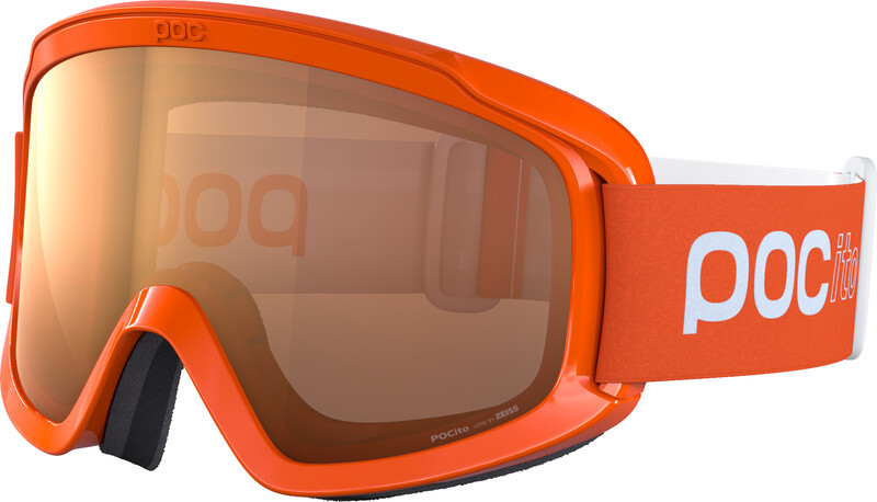 POC POCito Opsin Gogle Młodzież, fluorescent orange 2020 Gogle narciarskie PC400659050ONE1