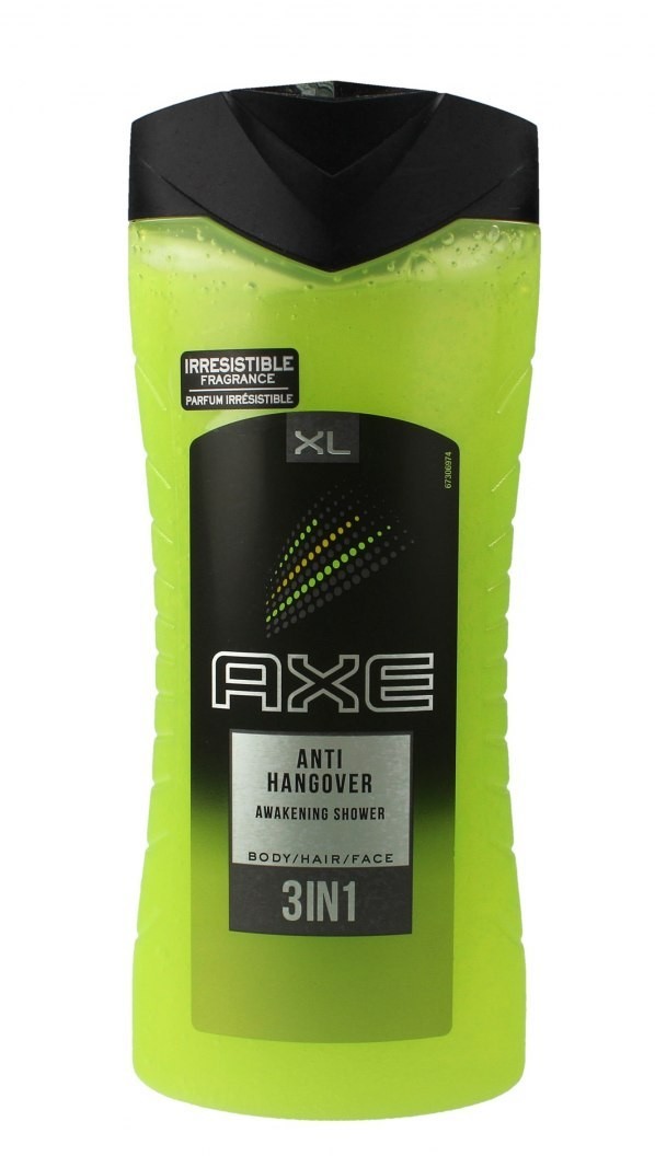 Axe UNILEVER Żel pod prysznic 3in1 Anti Hangover 400ml 92149