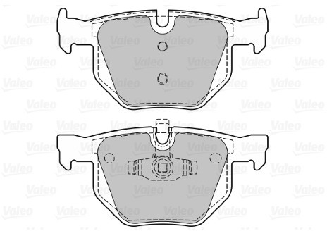 VALEO Klocki hamulcowe - komplet 598885
