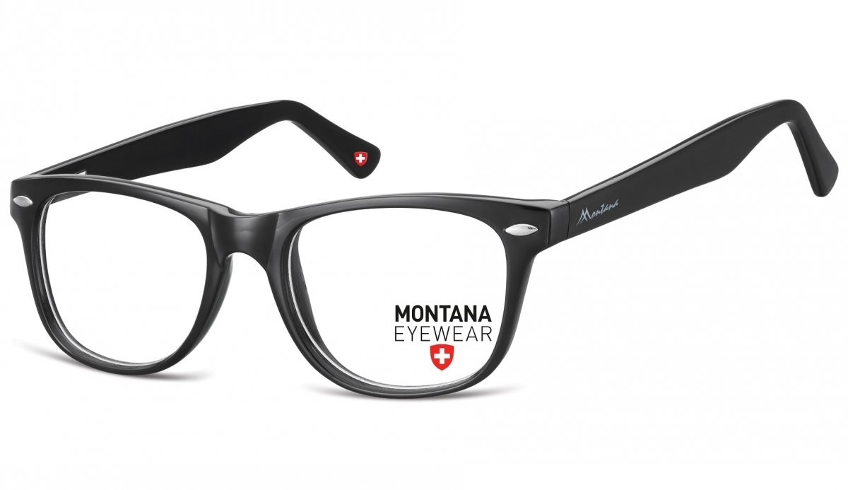 Montana Oprawki optyczne korekcyjne Nerdy Wayfarer MA61 czarne MA61