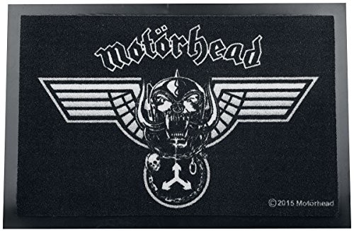 Rockbites Design Motörhead Winged warpig wycieraczka czarna 1012510210