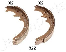 JAPANPARTS Zestaw szczęk hamulcowych GF-922AF