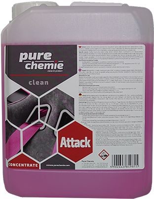 Pure chemie Pure Chemie Attack  skoncentrowany preparat do czyszczenia pasów i prania tapicerki 5l LCK000030