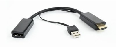 Gembird Adapter HDMI do Display Port czarny DSC-HDMI-DP