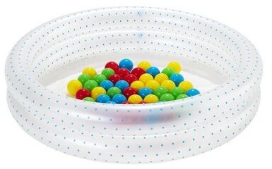 Bestway Basen z 50 szt. piłek, śr. 91 cm, niebieski