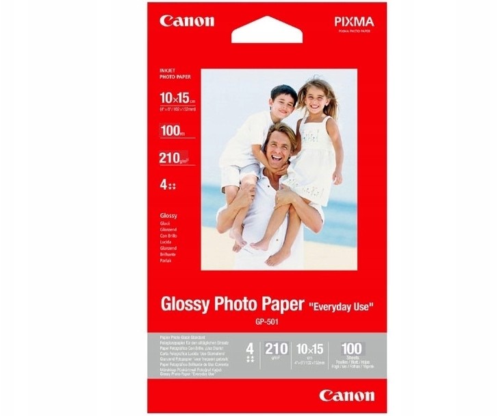 Canon Papier Fotograficzny Do Zdjęć Drukarki GP501