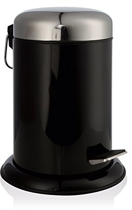 Möve Steel  Stand & Push  kosz na śmieci z pedałem Push, brązowy, jeden rozmiar 40891199