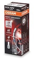 Osram Żarówka halogenowa Osram Night Breaker Unlimited H3 12V 55W 110% więcej światła 40 metrów dłuższa wiązka światła i 20% bielsze światło) B22-2293