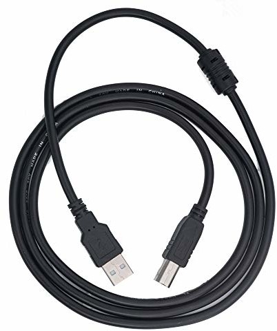 System-S System-S Kabel USB 2.0 150 cm typ B wtyczka do wtyczki typu A kabel do ładowania w kolorze czarnym 10069073188571
