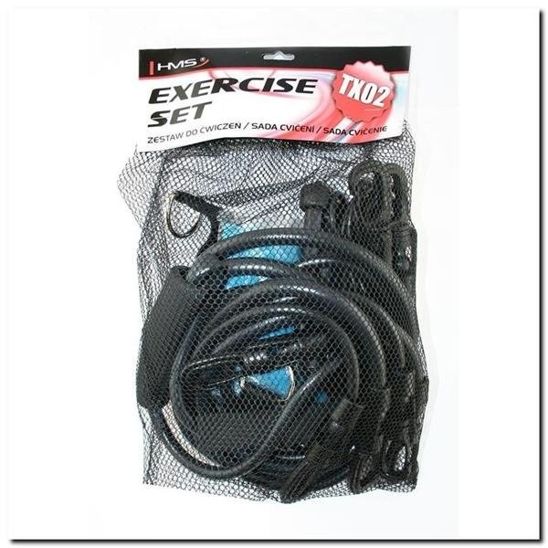 HMS TX02 ZESTAW DO ĆWICZEŃ SIŁOWYCH 17-35-003