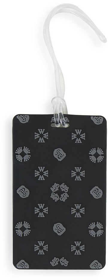 Wittchen Identyfikator do bagażu z silikonu z monogramem 56-30-016-44