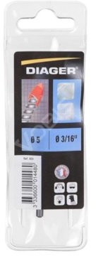 Diager Wiertło do glazury,do szkła 5mm 1szt