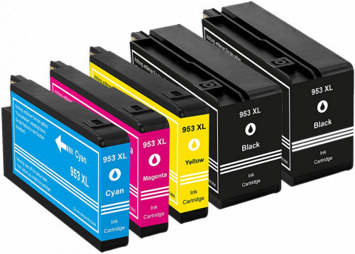 HP 5x Tusz Do HP 953XL 50/26ml CMYK