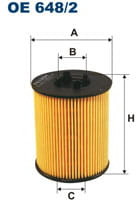 Filtron Filtr oleju OE648/2