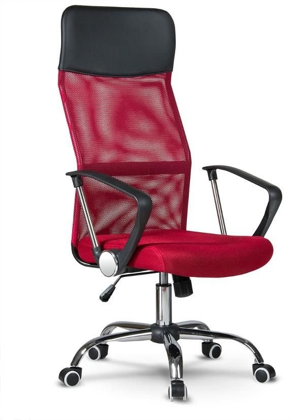 SOFOTEL Fotel biurowy z mikro siatki SOFOTEL Sydney, czerwony