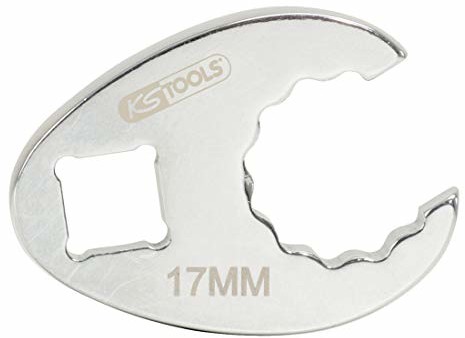 KS Tools Klucz płaski dwustronny wpuszczany 913.3910 3/8 cala Chrome Plus dwanaście kant, 10 MM