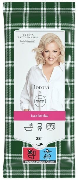 AROMA Home&Dorota Chusteczki do ŁAZIENKI 28szt. TH-009401