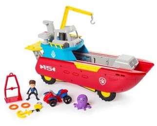 Spin Master Zestaw figurek Psi Patrol Statek Patrolowiec 778988679722