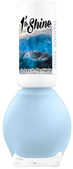 Miss Sporty 1 Minute to Shine lakier do paznokci 639 So Icey in Reykjavik 7ml 99281-uniw