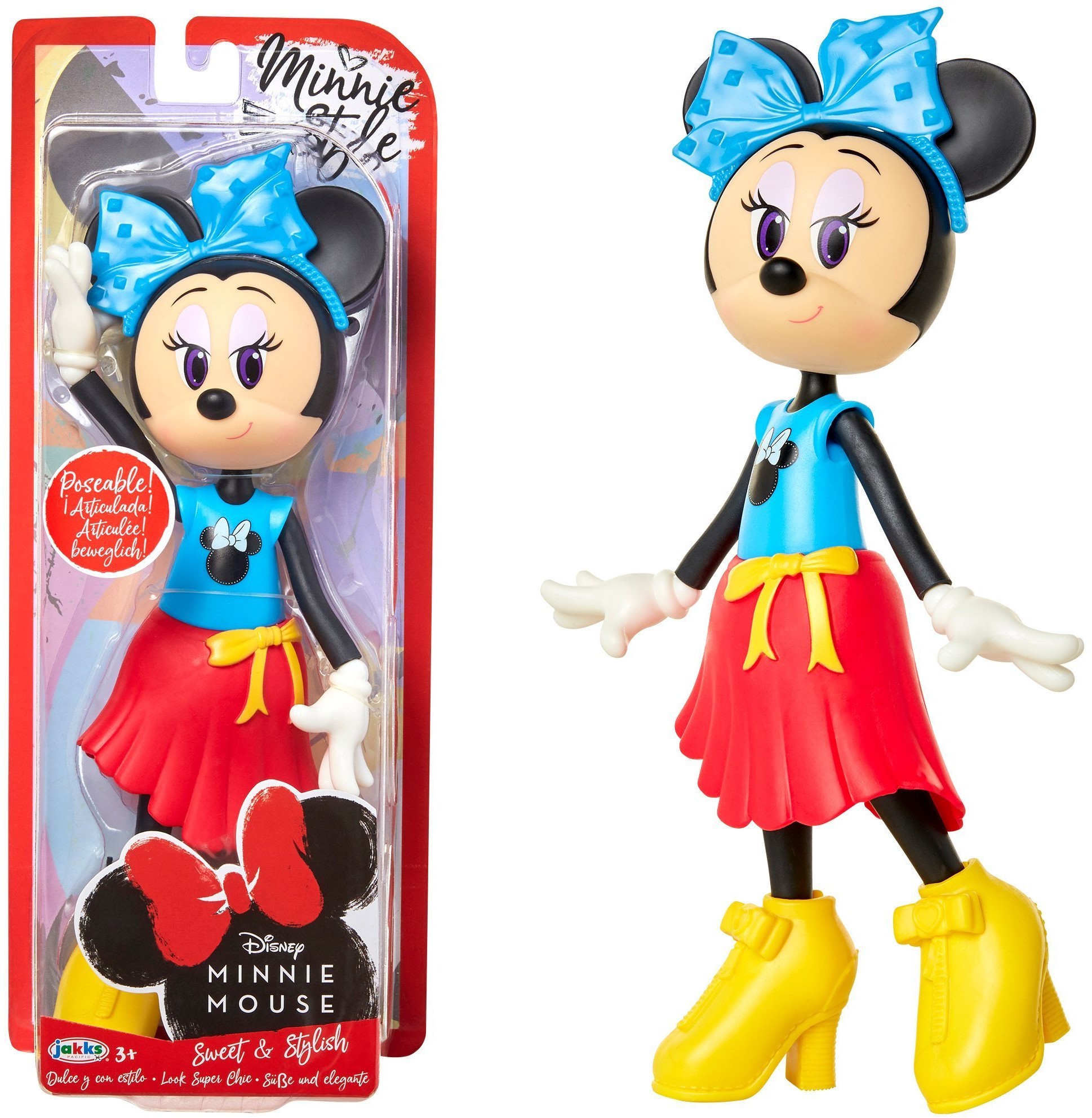 Jakks Pacific Disney. Minnie Mouse. Sweet & Stylish. Lalka