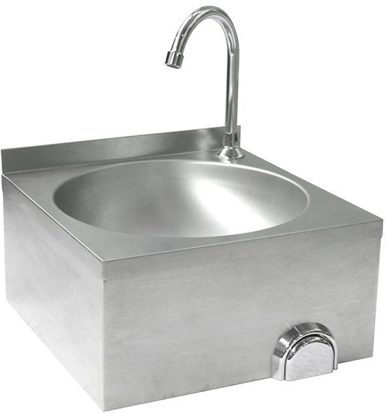 Hendi Umywalka kuchenna bezdotykowa 400x400x450 mm | 810316 810316