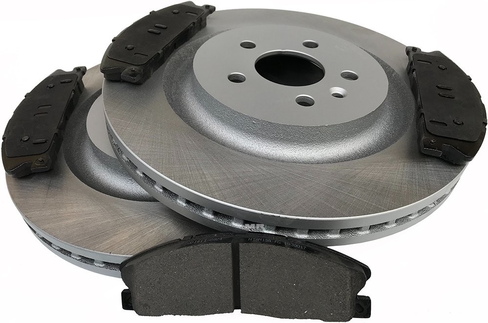 Klocki + tarcze hamulcowe przednie 352mm Ford Explorer 2013 680982+SCD1611
