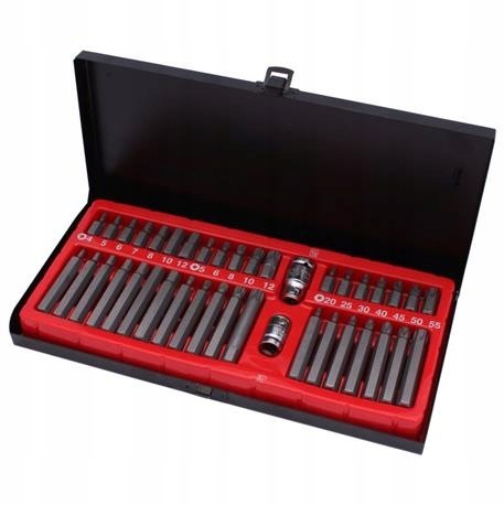 Klucze nasadowe Imb Torx Spline 40cz S2 met kas