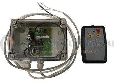 Sterownik radiowy 2 kanały w obudowie hermetycznej z pilotem RADIO 2K