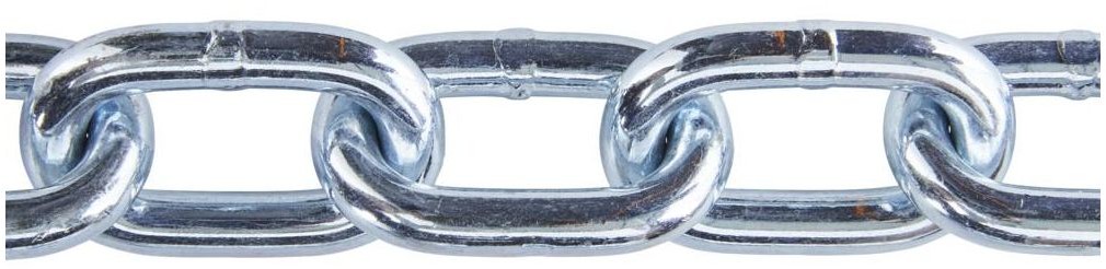 STANDERS Łańcuch krótkoogniwowy 8 mm x 5 m 400kg spawany ocynk