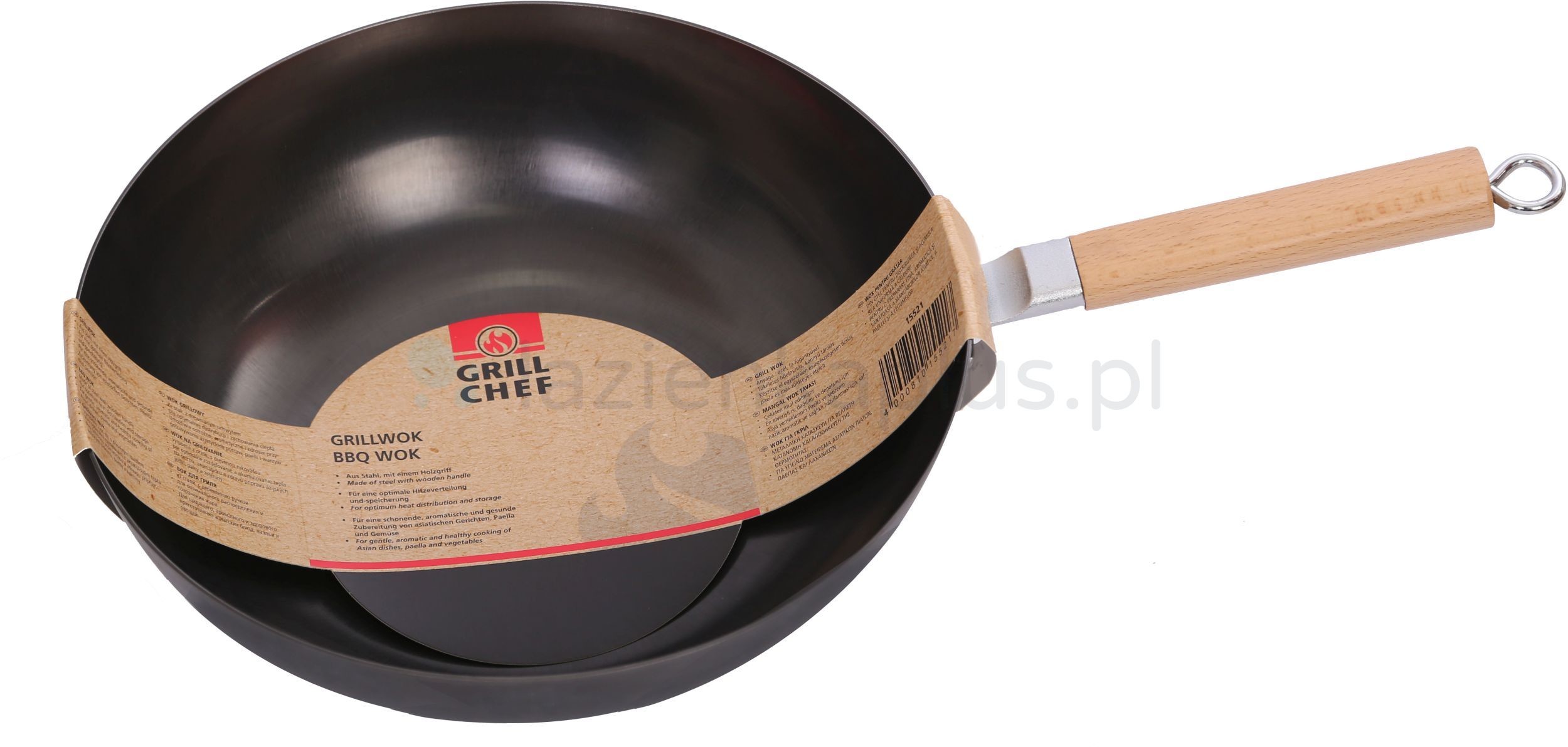 Landmann Landmann wok stalowy 15521