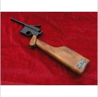 Denix REPLIKA PISTOLETU MAUSER C-96 Z DREWNIANĄ KOLBĄ 1025