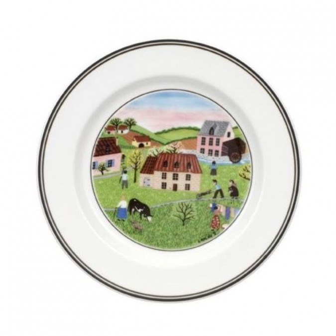 Villeroy & Boch Design Naif Talerz B&B Młyn średnica: 17 cm (10-2337-2663)