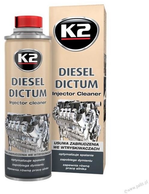K2 Środek do czyszczenia wtryskiwaczy DIESEL DICTUM 500ml W325 W325