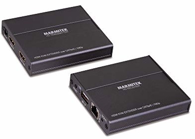Marmitek Przedłużacz HDMI LAN Extender - Marmitek MegaView 76 - ponad 1 CAT 5e/6 kabel - KVM (Keyboard Video Mouse) - PoC (Power over Cable) - Full HD - 1080p - 60 m - Loopthrough 08357
