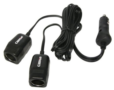 Carpoint 0523485 doppeltsteckdose z 2 m kablem CPT0523485