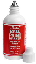 Laco Markal Markal Ball Paint Marker Czerwony 84622