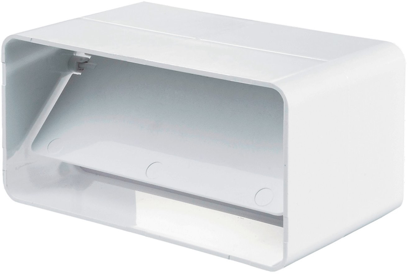 Vents Group Łącznik kanałów 120 mm x 60 mm z zaworem zwrotnym