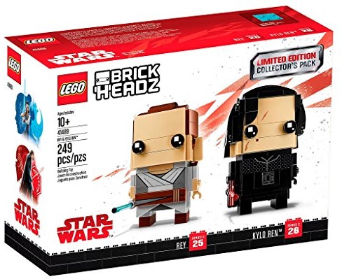 LEGO Brick Headz Rey & Kylo Ren 41489