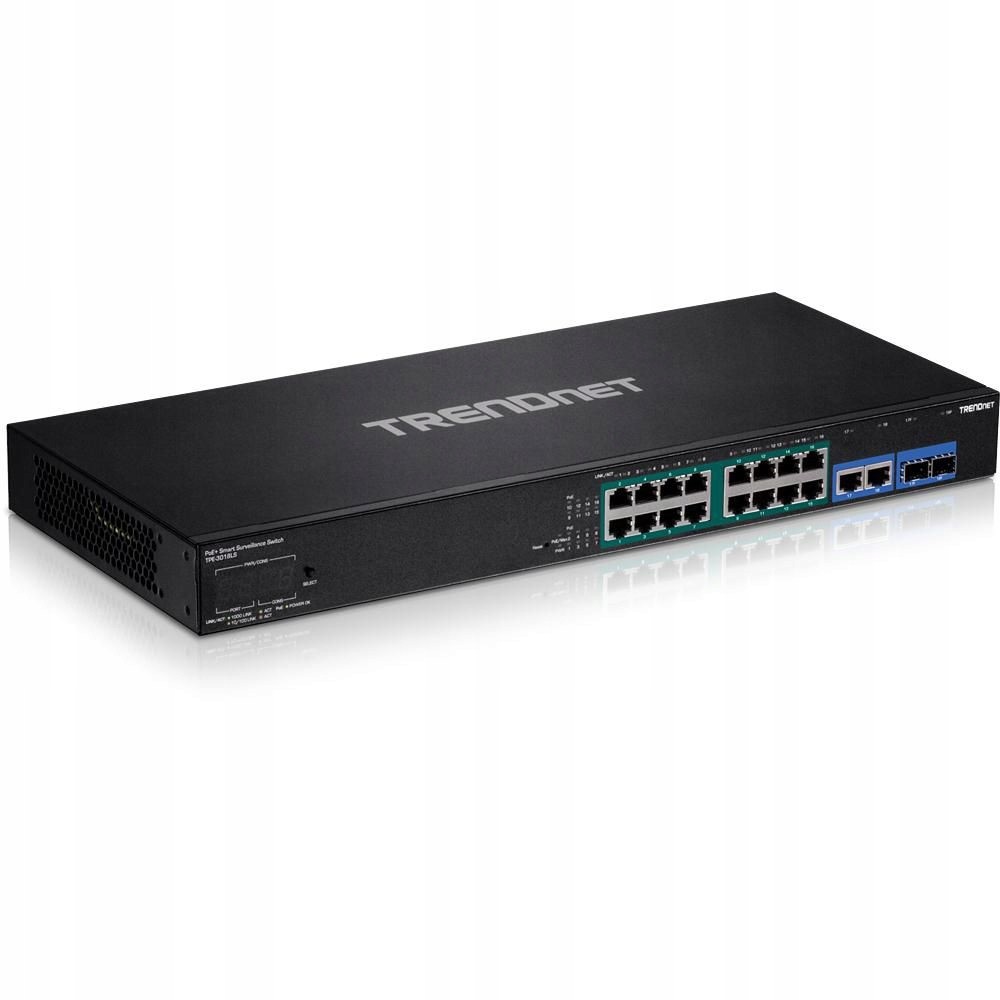 Trendnet 18-Port Gigabit PoE+ Smart Sur
