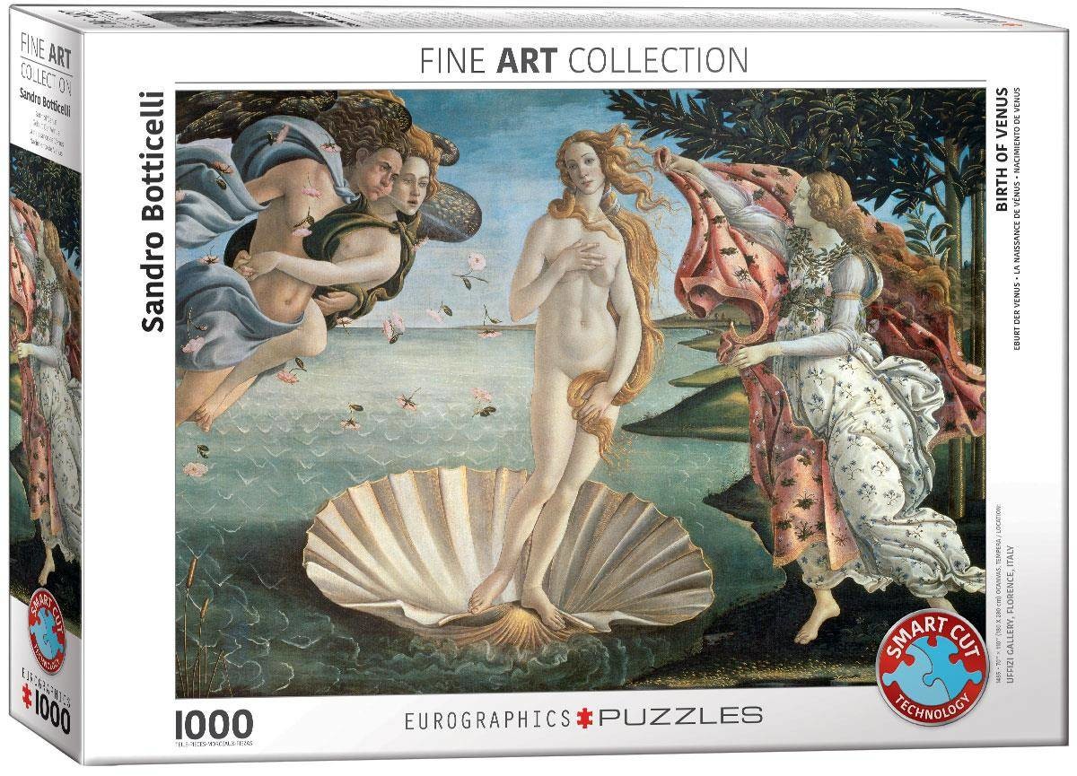 Eurographics Puzzle 1000 Birth of Venus 6000-5001 -