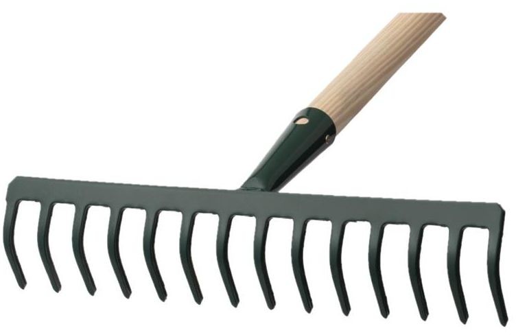 GEOLIA Grabie do trawy szer.35.5 cm Geolia