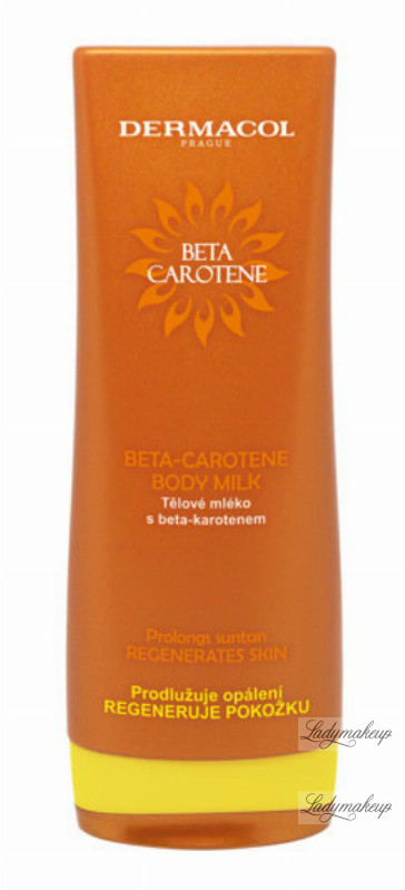 Dermacol BETA CAROTENE BODY MILK - Mleczko do ciała przedłużające opaleniznę - 200ml