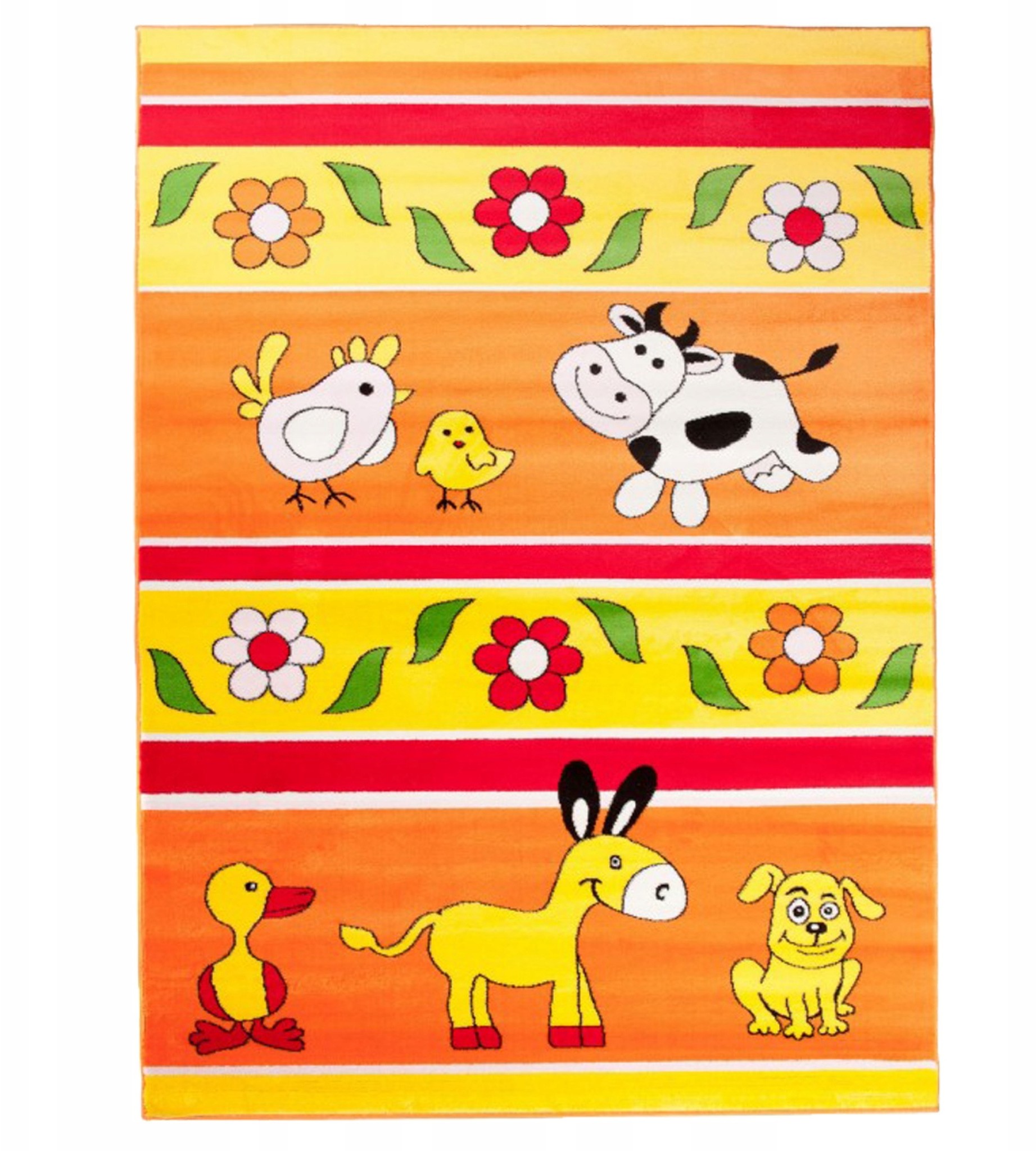 Dywan Dla Dzieci 160x220 Zwierzęta Kids #98bo