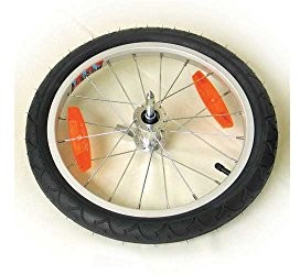 Burley dorośli aluminiowa QR koło jezdne, czarna, 16 cali 3091996601