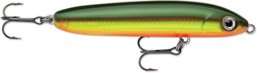 Rapala Shea V na nartach 10 cm Hot Olive przynęta powierzchniowa SKV10HO