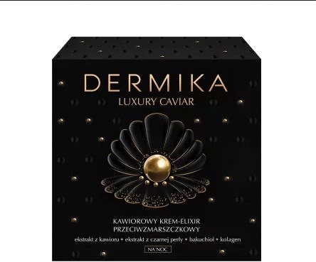 Dermika Luxury Caviar Kawiorowy Krem-elixir przeciwzmarszczkowy na noc 50ml 128761