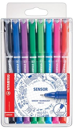 Stabilo CIENKOPIS SENSOR : Kolor - Czarny 44721