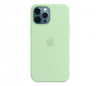 Apple Silikonowe etui iPhone 12 Pro Max pistacjowe