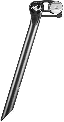 Futura Sztyca podsiodłowa Ergotec 27.2 X 400, piasek al6061, Offset 50 MM, czarny, 57450001 57450001